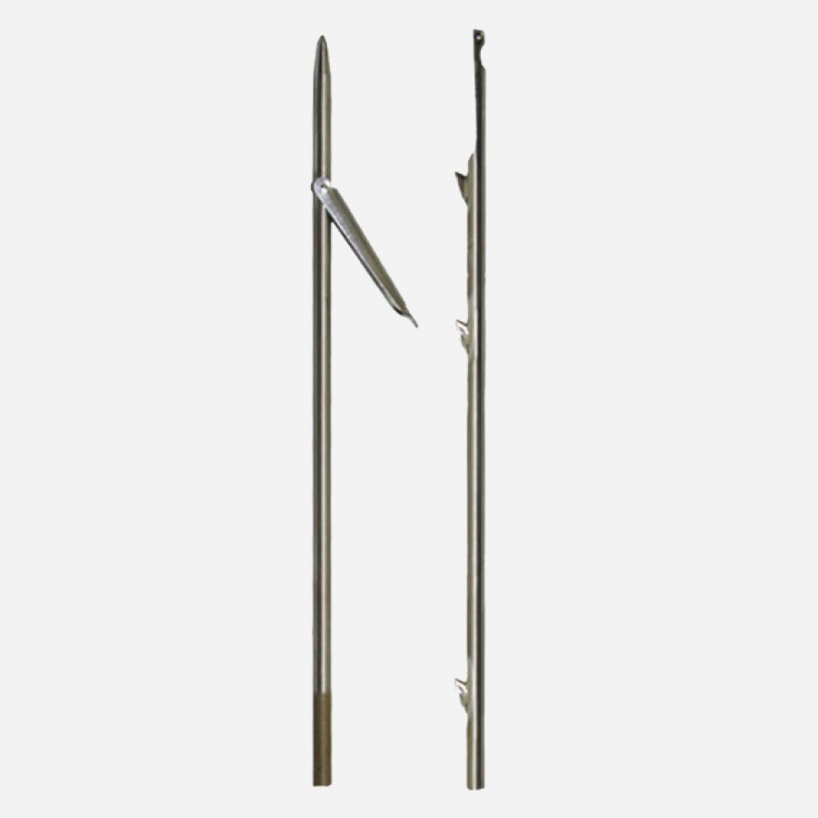 rods - speargun miscellaneous - freediving - spearfishing - SHAFT 6.25 MM SINGLE BARB WITH SHARKFINS SPEARFISHING / FREEDIVING